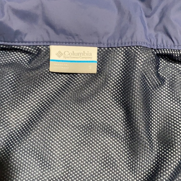 Columbia Violet Hideaway Hoodie Rain Jacket Small - Picture 4 of 9